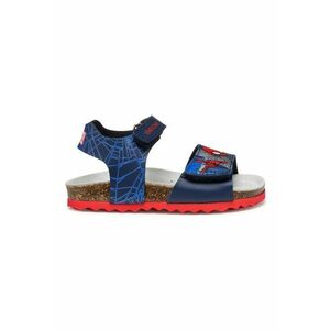 Sandale cu velcro si imprimeu Spider-Man imagine