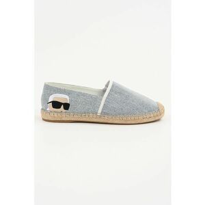 Espadrila din bumbac cu logo imagine