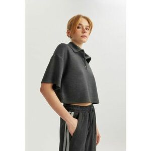Tricou polo lejer crop imagine