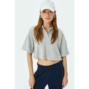 Tricou polo lejer crop imagine