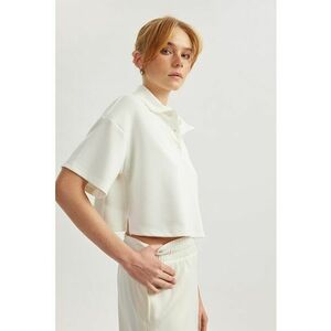 Tricou polo lejer crop imagine