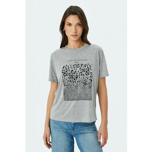 Tricou cu animal print imagine