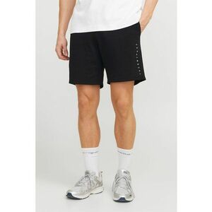 Pantaloni scurti uni cu snur in talie imagine
