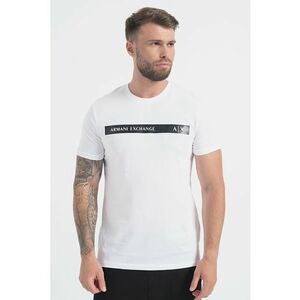Tricou de bumbac cu imprimeu logo imagine