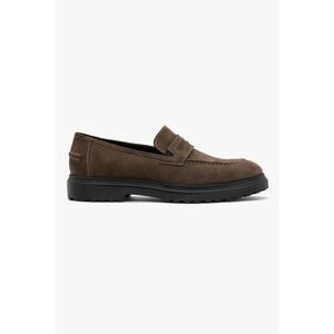 RYLKO - Pantofi loafer din piele intoarsa cu varf ascutit imagine