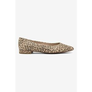 RYLKO - Balerini cu varf ascutit si model animal print imagine
