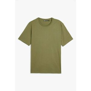 Tricou uni cu decolteu la baza gatului imagine