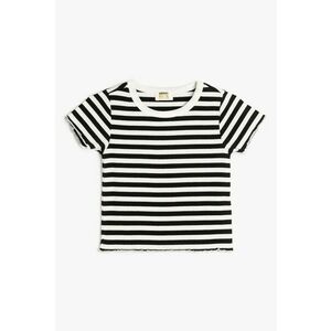 Tricou crop slim fit imagine