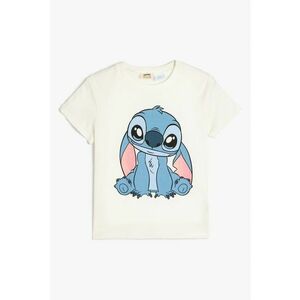 Tricou de bumbac cu Stitch imagine