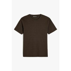 Tricou cu decolteu la baza gatului si striatii imagine