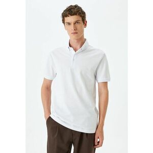 Tricou polo de bumbac imagine