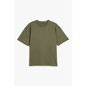 Tricou cu decolteu la baza gatului si maneci cazute imagine