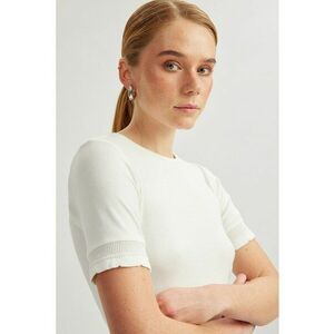 Tricou uni slim fit imagine