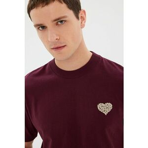 Tricou de bumbac cu imprimeu pe piept imagine