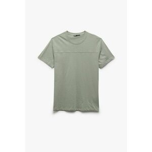 Tricou uni de bumbac imagine