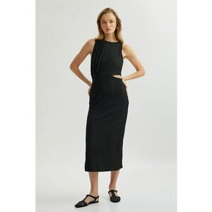 Rochie midi cu slit lateral imagine