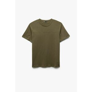 Tricou uni de bumbac imagine