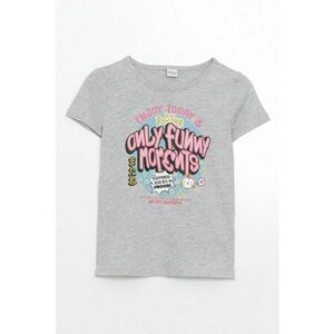 Tricou din amestec de bumbac cu imprimeu grafic imagine
