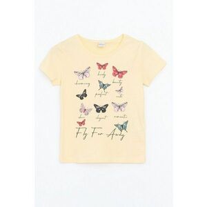 Tricou din bumbac cu imprimeu grafic imagine