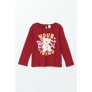 Bluza cu imprimeu grafic si text imagine