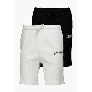 Pantaloni scurti din amestec de bumbac cu snur in talie imagine