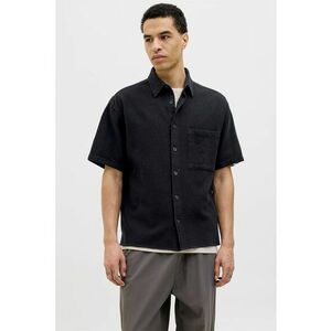 Camasa relaxed fit de bumbac imagine