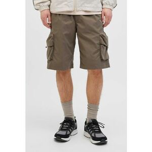 Pantaloni scurti cargo cu banda elastica in talie imagine