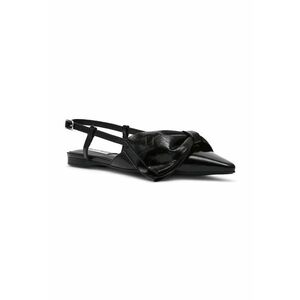 Pantofi slingback de piele si piele ecologica imagine