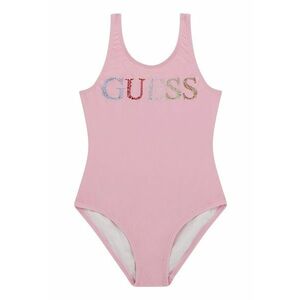 Costum de baie intreg cu logo din strasuri imagine