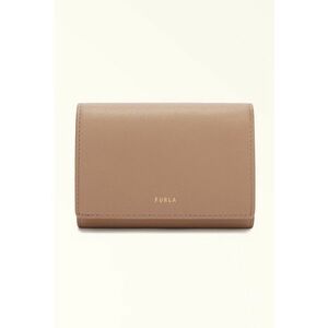 Portofel compact din piele Nuvola imagine