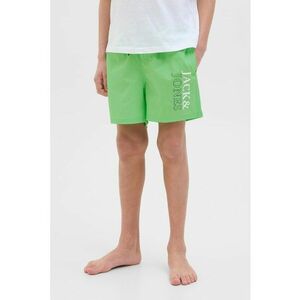 Pantaloni scurti cu imprimeu logo si snur de ajustare imagine