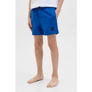 Pantaloni scurti cu snur de ajustare si banda logo in talie imagine