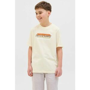 Tricou cu imprimeu logo si maneci cazute imagine