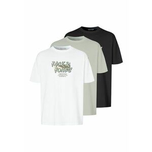 Set de tricouri cu imprimeu logo - 3 piese imagine