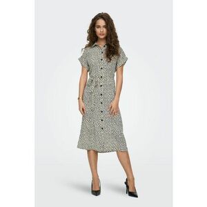 Rochie-camasa midi cu buzunare pe piept imagine