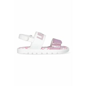 Sandale din piele ecologica cu inchidere velcro imagine