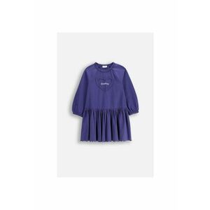Rochie cu evazata cu fronseuri si maneci raglan imagine
