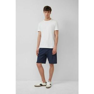 Pantaloni scurti relaxed fit de bumbac cu snur in talie imagine