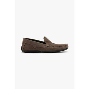 Pantofi loafer din piele cu talpa aderenta imagine