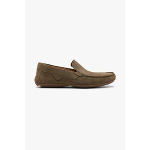 Pantofi loafer din piele cu talpa aderenta imagine