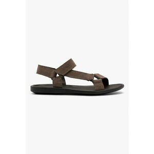 Sandale din piele intoarsa cu velcro imagine