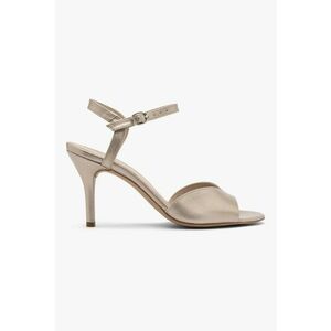 Sandale din piele cu toc clasic imagine