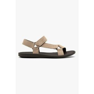 Sandale din piele intoarsa cu velcro imagine
