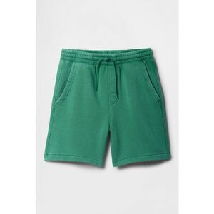 Pantaloni scurti din amestec de bumbac cu buzunare laterale imagine