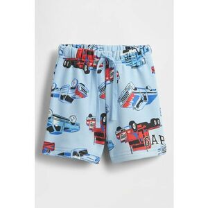 Pantaloni scurti cu imprimeu si talie ajustabila imagine