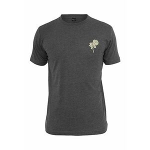 Tricou unisex cu decolteu la baza gatului si imprimeu imagine