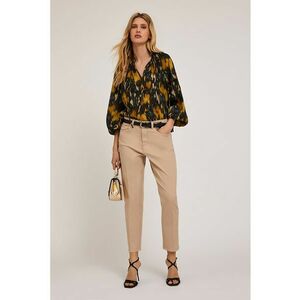Blugi crop cu talie inalta imagine