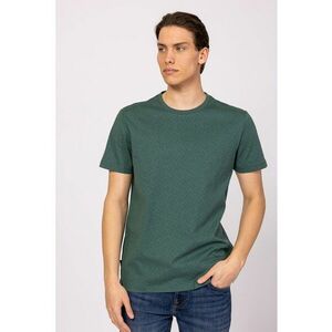 Tricou cu model uni Moscada - Verde englez - imagine