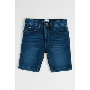 Pantaloni scurti din denim si amestec de lyocell imagine