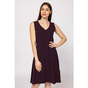 Rochie din amestec de bumbac cu decolteu in V Vilaka imagine